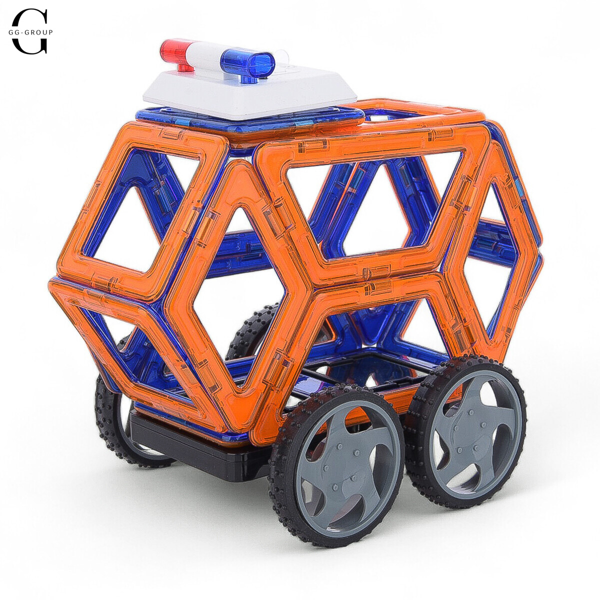 Магнитный, конструктор  транспорт, 100 деталей Magnit/Magical/LIMO TOY